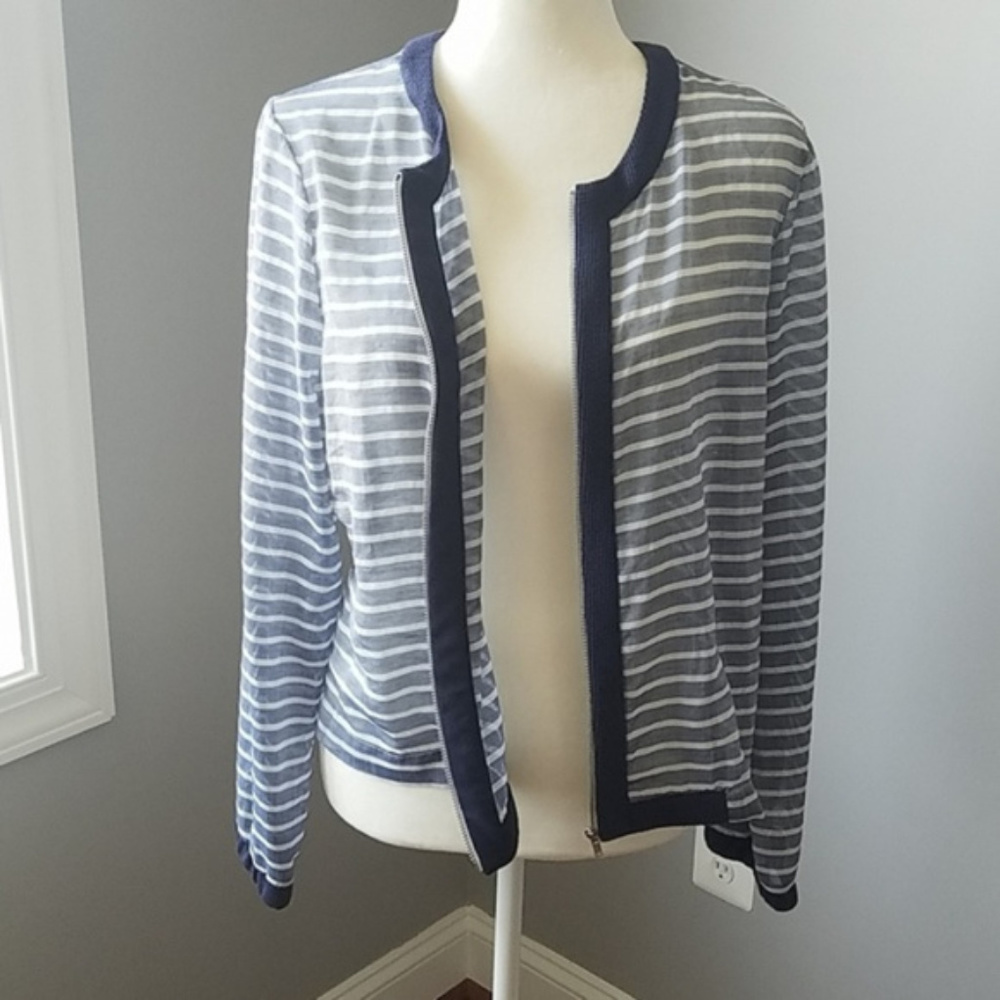 Anthro Waverly Grey Jacket - Picture 3 of 6